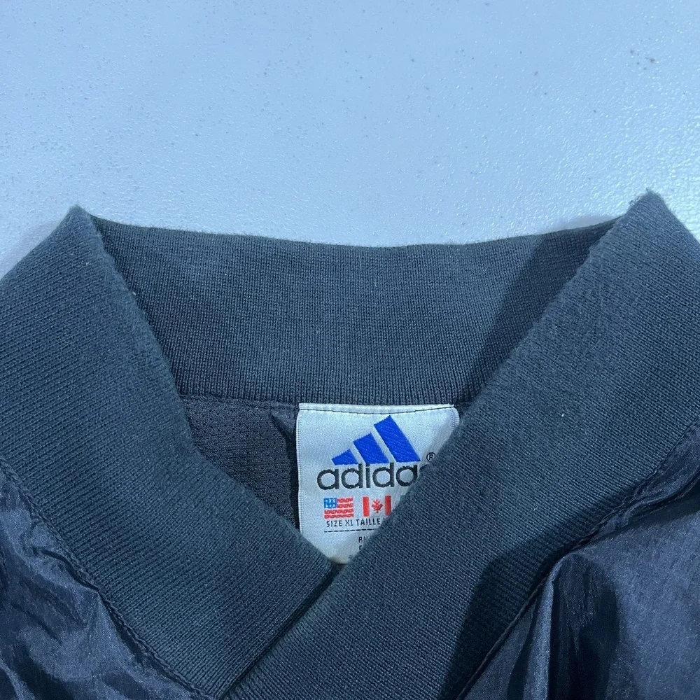 Vintage Adidas Pullover Soccer Football Windbreaker XL 90s Windbreaker Retro